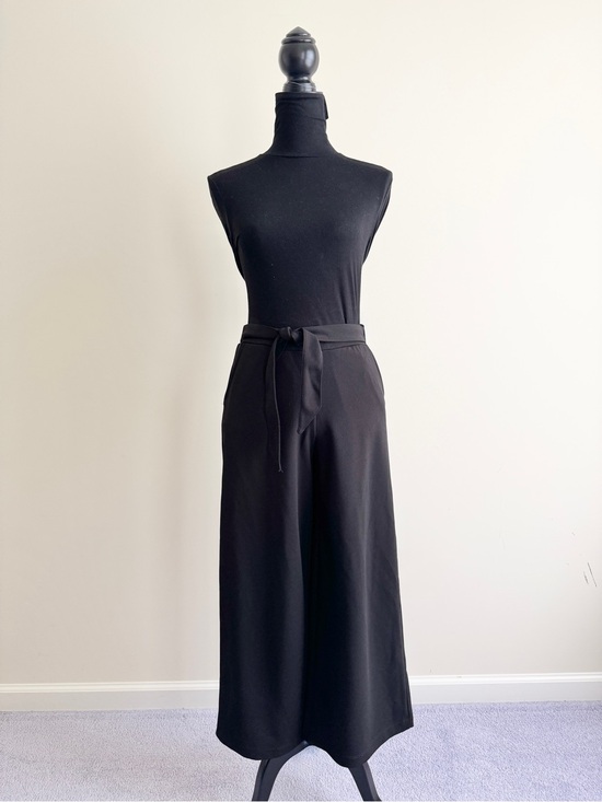Rewash Pants - Vintage Rewash Wide Leg Pants Black Size Small career classic